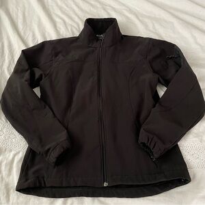 Black Diamond Jacket Womens Medium Ski Fleece Lined Soft Shell Black